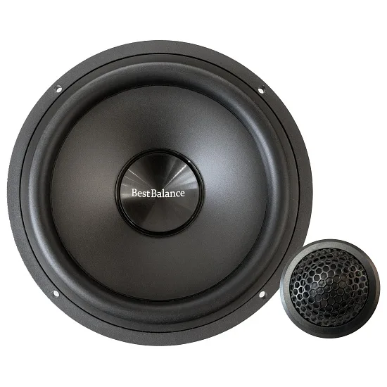 динамики двухкомпонентные 16,5см (6,5") Best Balance E6.5C Black Edition