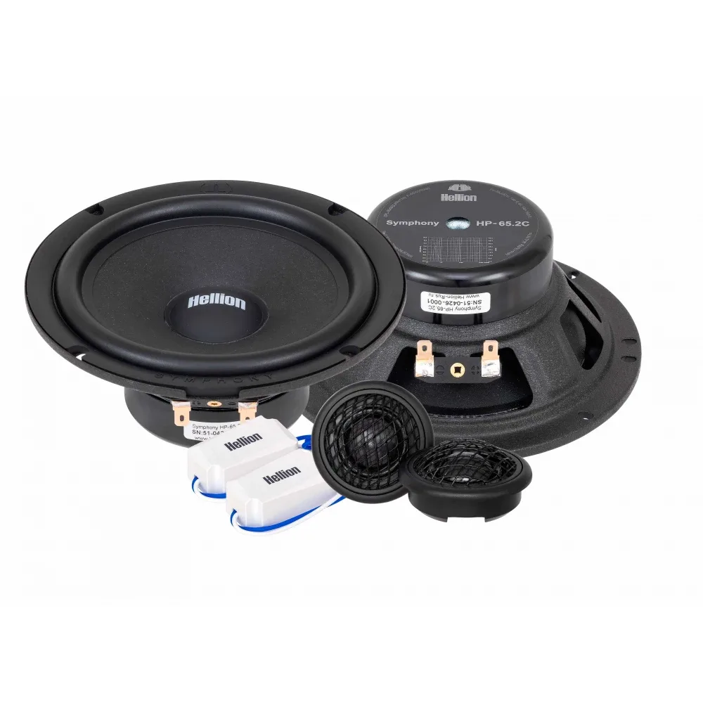 динамики двухкомпонентные 16,5см (6,5") Hellion Symphony HP-65.2C