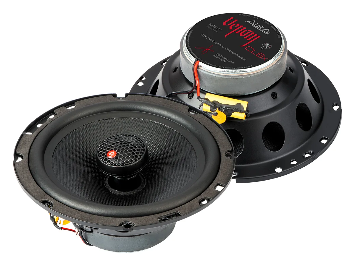 динамики коаксиальные 16,5см (6,5") Aura VENOM-CL6X