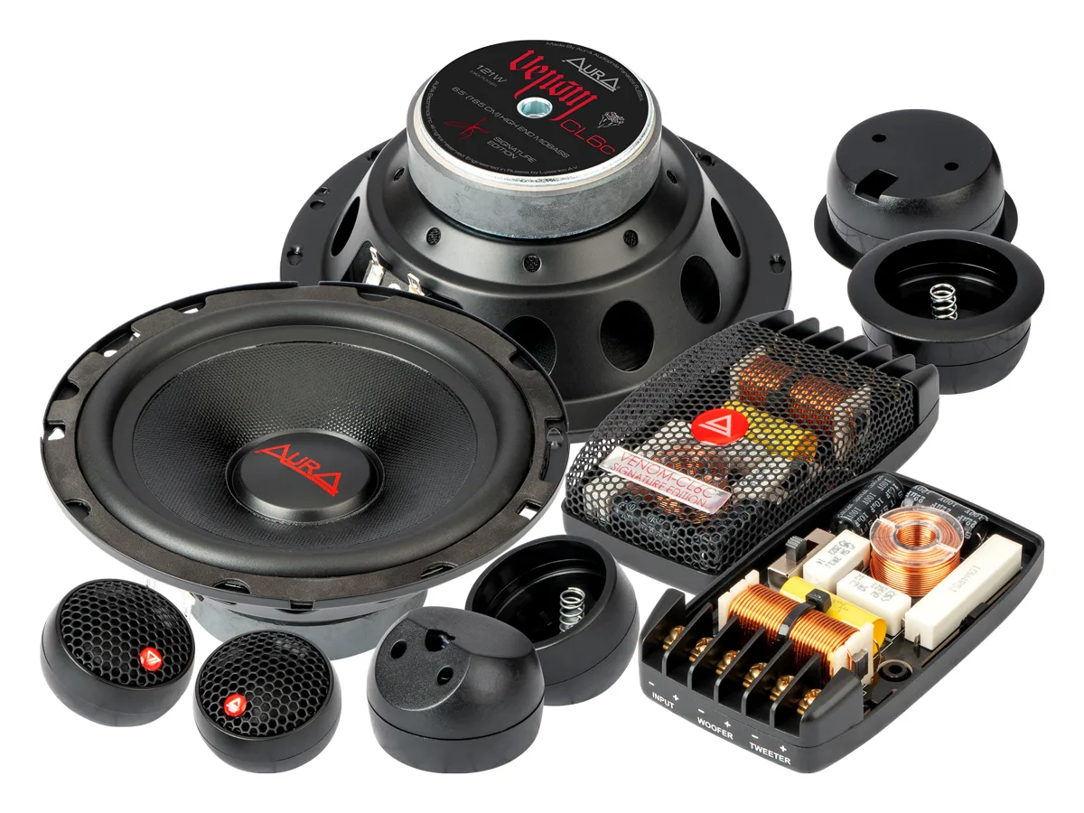 динамики двухкомпонентные 16,5см (6,5") Aura VENOM-CL6C