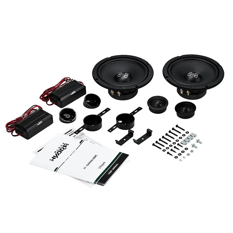 динамики двухкомпонентные 16,5см (6,5") Black Hydra Gamma 628C
